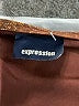 Expression Burgundy Long Sleeve Blouse Size 8 (estimated) - photo 4