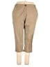 Avenue Solid Tan Khakis Size 20 Plus - photo 1