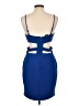 Bebe Blue Cocktail Dress Size L - photo 2