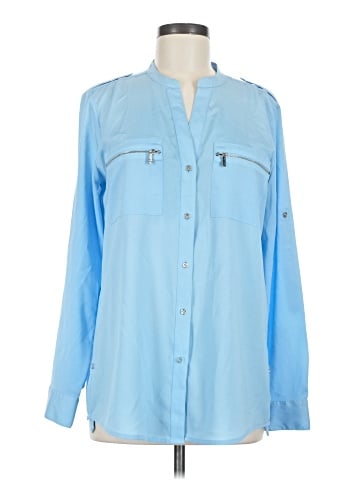 Calvin Klein Long Sleeve Blouse (view 1)