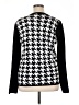 Carolyn Taylor Houndstooth Black Pullover Sweater Size XL - photo 2