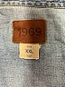 Gap 100% Cotton Blue Denim Jacket Size XXL - photo 6