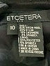 Etcetera Chevron-herringbone Brown Wool Skirt Size 10 - photo 4