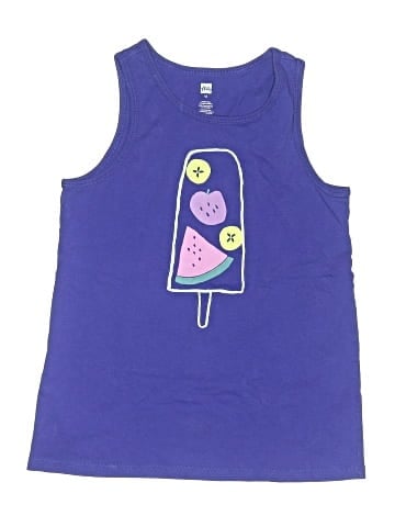 Tea Sleeveless T-Shirt (view 1)