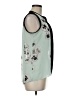 Ellen Tracy 100% Polyester Green Sleeveless Blouse Size M - photo 4