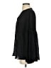 Parker 100% Polyester Black Long Sleeve Blouse Size S - photo 5