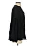 Parker 100% Polyester Black Long Sleeve Blouse Size S - photo 4