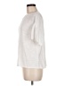 Ann Taylor LOFT Ivory Short Sleeve Top Size M - photo 5