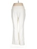 Soft Surroundings Solid Ivory Dress Pants Size L - photo 2