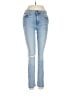 Current/Elliott Hearts Blue Jeans Size 28 waist - photo 1