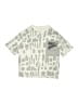Zara Animal Print Silver Short Sleeve T-Shirt Size 8 - photo 1