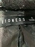 Lioness 100% Polyester Tweed Black Jacket Size S - photo 6