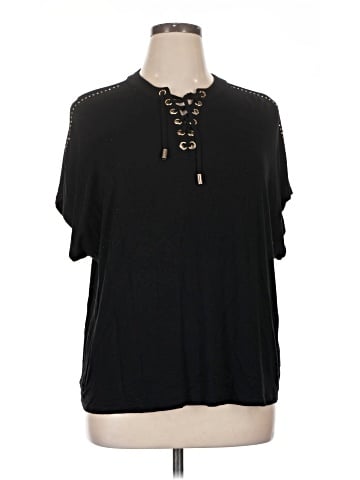Belldini Short Sleeve Blouse (view 1)