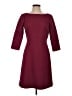 J.Crew Chevron-herringbone Burgundy Cocktail Dress Size 4 - photo 1