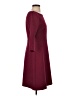 J.Crew Chevron-herringbone Burgundy Cocktail Dress Size 4 - photo 4