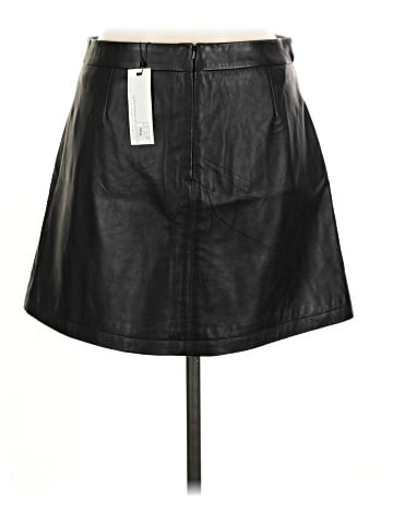 Cupcakes & Cashmere Faux Leather Skirt (view 2)