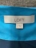 Ann Taylor LOFT 100% Polyester Blue Sleeveless Top Size L - photo 7