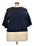 Old Navy Blue 3/4 Sleeve T-Shirt Size 2X - photo 1