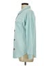 Reborn J Teal Long Sleeve Blouse Size L - photo 5