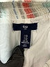 Gap Outlet 100% Cotton Stripes Ivory Shorts Size XS - photo 3
