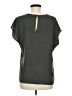 Halogen 100% Polyester Gray Short Sleeve Top Size M - photo 2