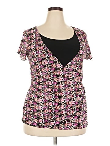 Notations Short Sleeve Blouse (view 1)