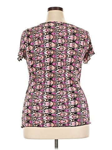 Notations Short Sleeve Blouse (view 2)