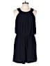 Emma & Michele Solid Blue Romper Size L - photo 1