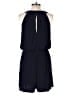 Emma & Michele Solid Blue Romper Size L - photo 2