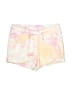Cat & Jack Tie-dye Yellow Shorts 12-18 MO / 18 MO - photo 1