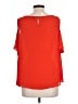 Worthington 100% Polyester Red 3/4 Sleeve Blouse Size L - photo 2