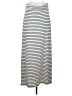 J.Crew Stripes Gray Silver Casual Skirt Size S - photo 1