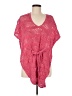 Moda International 100% Cotton Pink Poncho Size M - photo 1