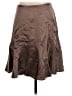 Intuitions 100% Polyester Solid Brown Casual Skirt Size 4 - photo 2