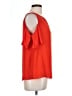 Worthington 100% Polyester Red 3/4 Sleeve Blouse Size L - photo 4