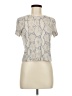 Babaton Ivory Short Sleeve Turtleneck Size M - photo 1