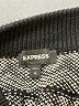 Express Graphic Black Pullover Sweater Size XL - photo 7