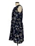 Nicole Miller 100% Polyester Floral Blue Casual Dress Size L - photo 5