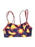 Sporti Print Blue Swimsuit Top Size S - photo 1