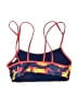 Sporti Print Blue Swimsuit Top Size S - photo 2