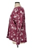 Croft & Barrow 100% Cotton Floral Burgundy Pullover Sweater Size 1X - photo 5