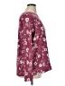 Croft & Barrow 100% Cotton Floral Burgundy Pullover Sweater Size 1X - photo 4