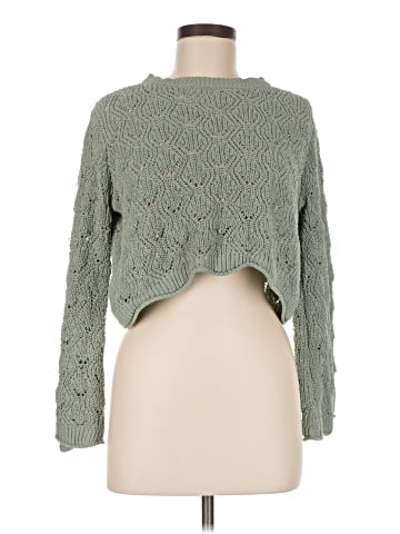 Blue Rain Pullover Sweater (view 1)