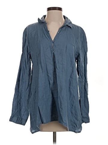 Eileen Fisher Long Sleeve Blouse (view 1)