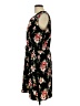 Nicole Miller 100% Polyester Floral Black Casual Dress Size L - photo 5