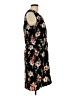 Nicole Miller 100% Polyester Floral Black Casual Dress Size L - photo 4