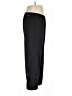 Adidas 100% Polyester Solid Black Track Pants Size L - photo 4