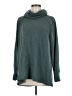 Aventura Teal Turtleneck Sweater Size L - photo 1