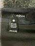 Aqua 100% Polyester Solid Black Casual Dress Size XS - photo 7