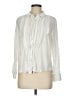 Brochu Walker Ivory Long Sleeve Blouse Size M - photo 1